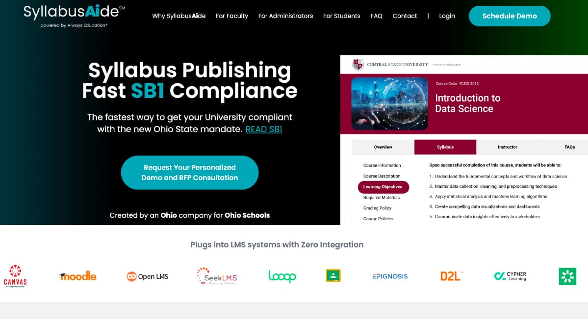 Syllabus Aide Platform